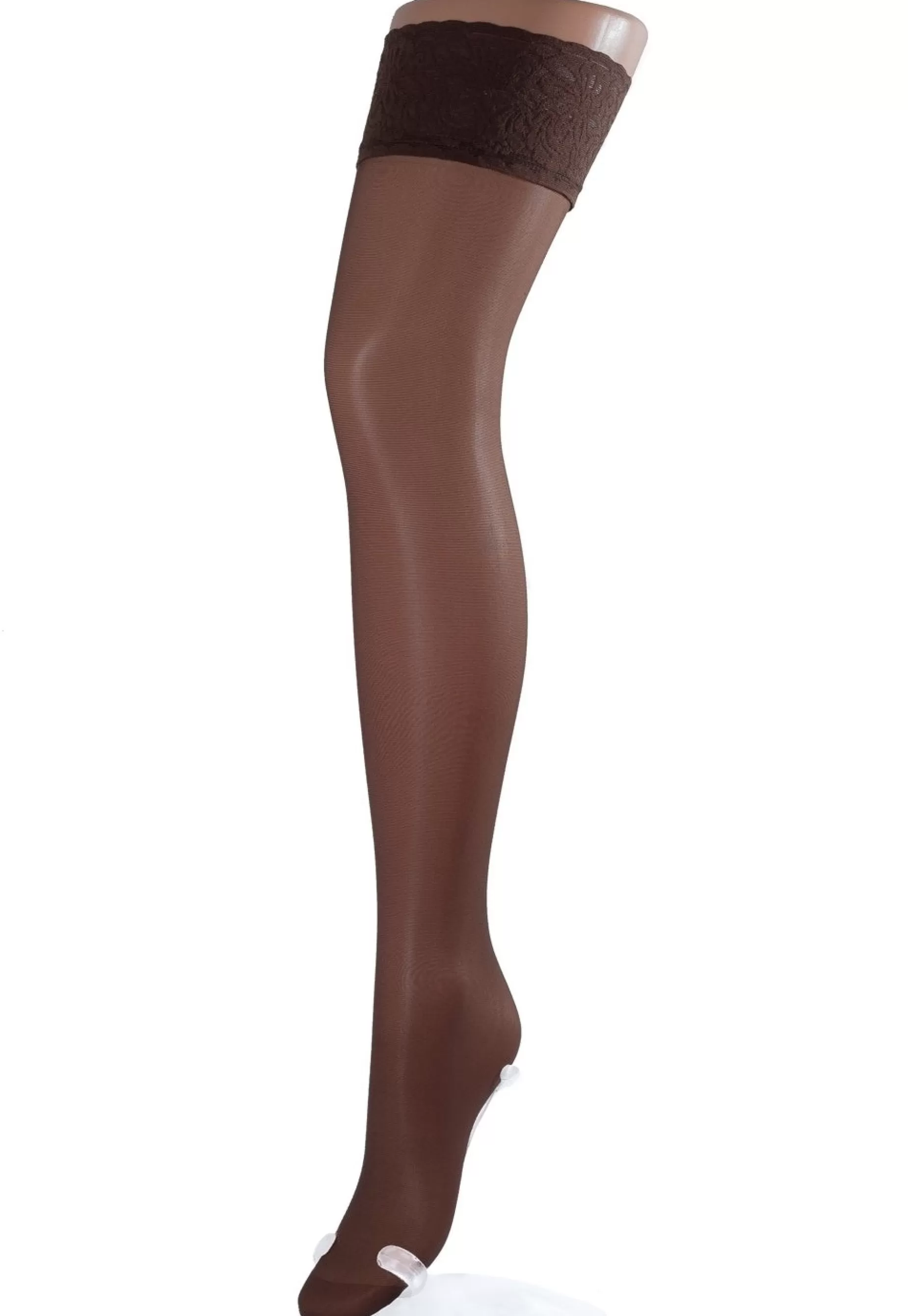 Bridal Hold-Ups | Giulia Positive 20 Den Plus Size Sheer Hold-Ups By