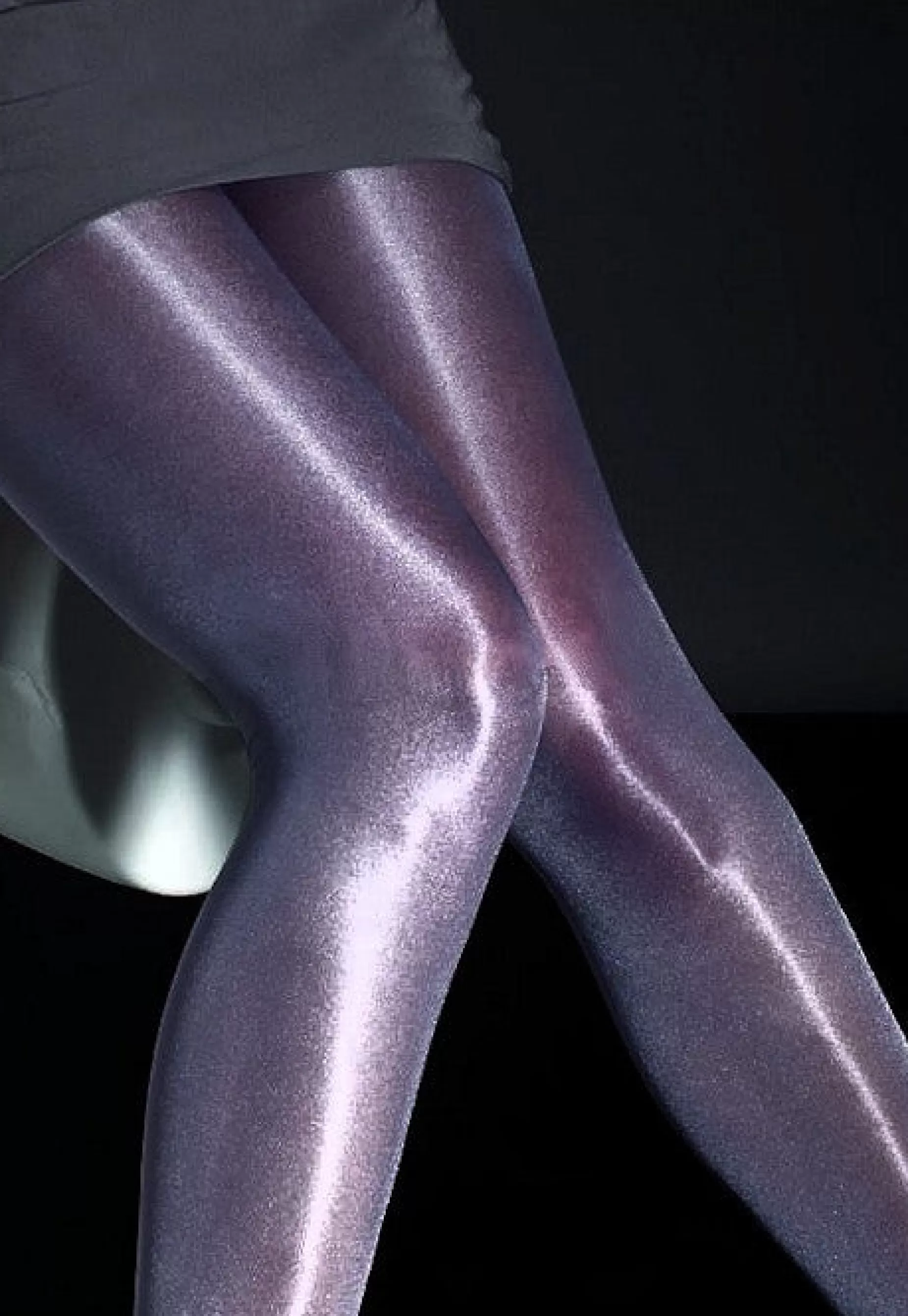 Coloured Tights | Fiore Raula 40 Den High Gloss Shiny Opaque Tights By