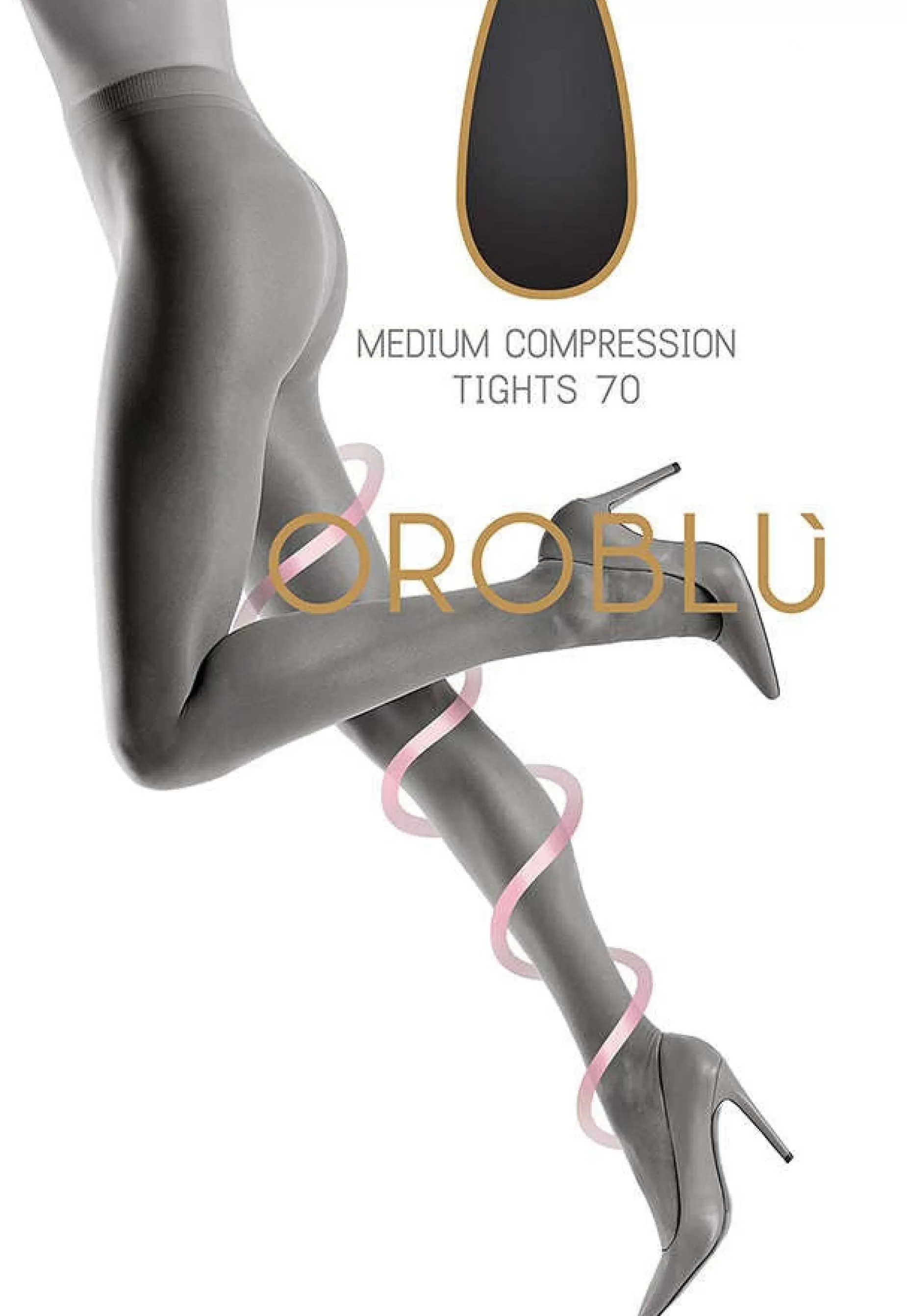 Support Tights | Oroblu Repos 70 Den 10-15Mmhg Compression Support Tights By Nude: A Sunkissed Touch To Light Skin Tones