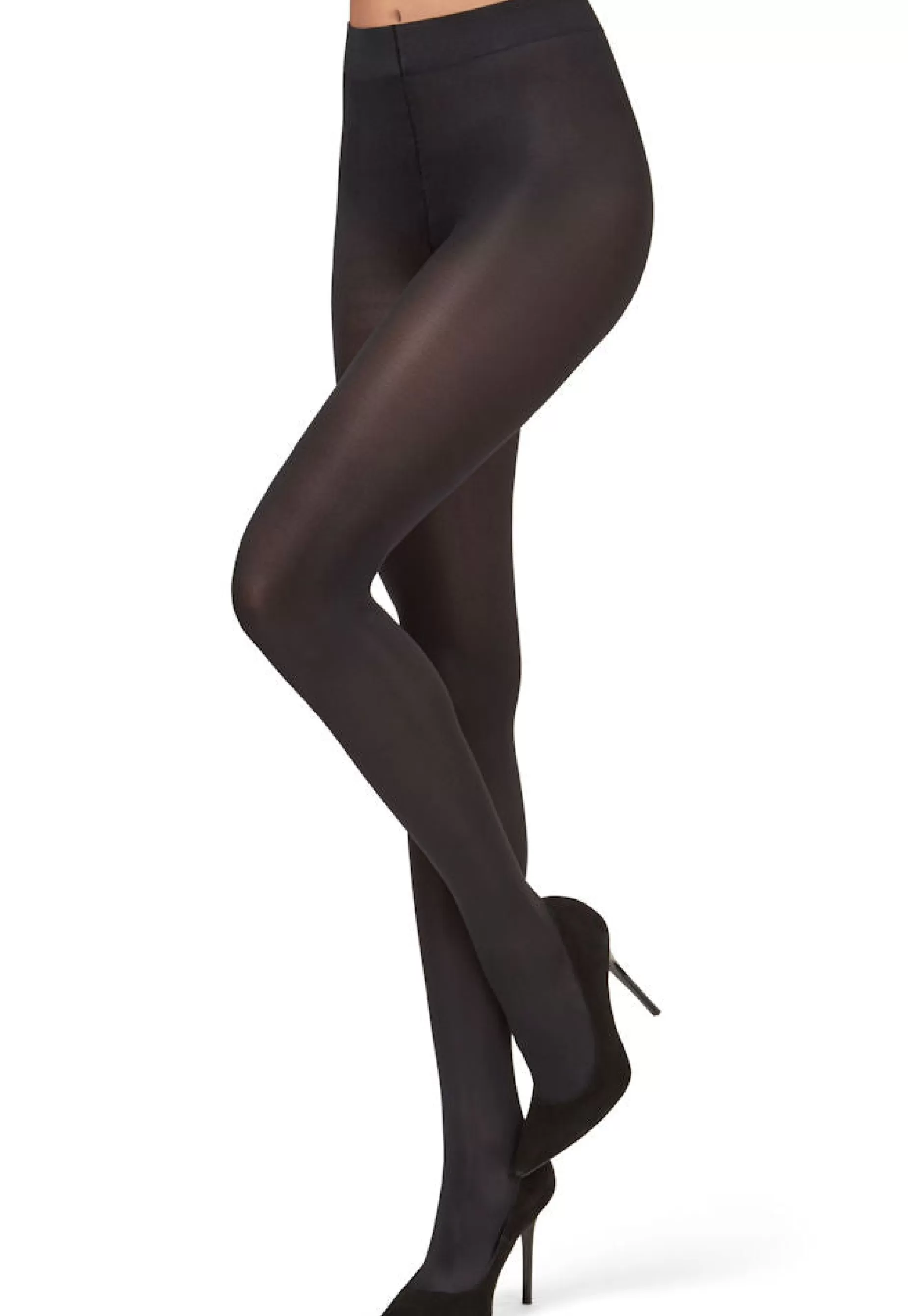 Support & Compression | Golden Lady Wellness & Beauty 70 Den 10-14Mmhg Compression Opaque Tights By Black